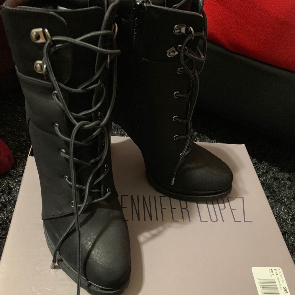 Stylish laced up boots